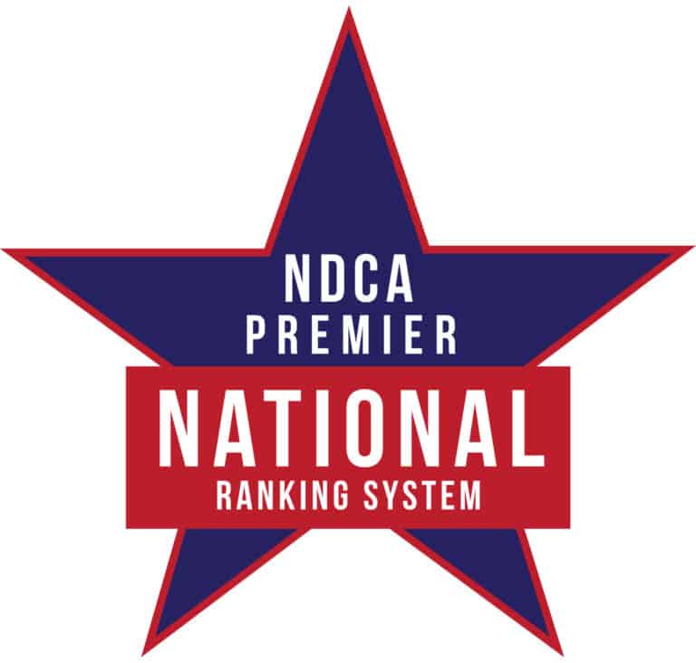 NDCA Premier Ranking System Logo - 2023